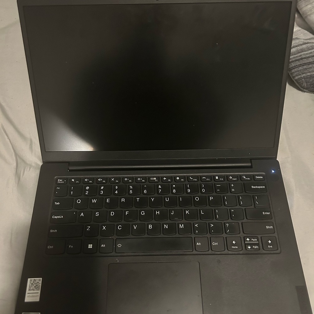 Lenovo all black laptop